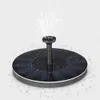 Fontana di energia solare Pompa ad acqua senza spazzole Piante da giardino Fontane da bagno per uccelli per piscina Acquario Stagno galleggiante sommergibile1095879