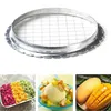 NewStainless Steel Egg Tool Slicer Cutter Cut Eggs Apparaatraster voor groenten Salades Aardappel Mushroom Chopper Keuken Chopper RRA12001