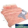 160 * 200 Shaggy lançar cobertor macio Plush Blanket Bed cobertura tênue pele do falso Cobertores rosa para camas Couch Sofa manta Dropshipping