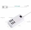 30W 6 puertos USB Cargador de enchufe de pared 6 HUB Adaptador de corriente de extensión de carga rápida para tableta de teléfono celular