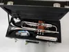 Tromba in Sib YTR-2335S Placcato Argento di Alta Qualità B Flat Tromba Professionale Top Strumenti Musicali Ottone Bugle Trumpete