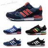 New Wholesale EDITEX Originals ZX750 Sneakers blue black grey zx 750 for Mens and Womens Athletic Breathable casual Shoes Size 36-45 RG06