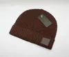 가을 겨울 남자 비니 멋진 패션 모자 여자 뜨개질 모자 유니섹스 따뜻한 모자 클래식 모자 블랙 Brwon 니트 모자 5colors 배송