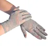 Lace Thin Breathable Gloves Outdoor UV-proof Riding Screen Display Party Household Transparent Sunscreen Isolated A501