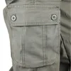 Men's Casual Cargo Pants Cotton Multi Pockets Overalls Streetwear Army Military Work Straight Slacks Trousers Tactical Pants 44 LJ201104