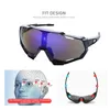 Designer zonnebril voor mannen en vrouwen Goggles Winddicht ultraviolet-proof Uitgeholde grens Oversize sport Eyewear Bril