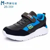 MMNUN 3 = 2 Çocuk Ayakkabıları Bahar Sneakers Erkek Ve Kız Çocuklar için Çocuk Sneakers Su Geçirmez Çocuk Koşu Ayakkabıları Boyutu 26-36 LJ200907