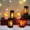 Fengrise Lantern Train Santa Claus LED Light Christmas Tree Decoration Holiday Lighting Room Decorative Year Navidad Y201020