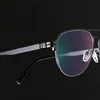 패션 선글라스 프레임 -1 -1.5 -2 -2.5 -3 -3.5 -4 -4.5 복고풍 금속 큰 프레임 Myopia 안경 여성 및 남성용 클래식 안경용 안경