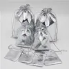 Packaging & Display Jewelry 7X9cm 9X12cm 11X16cm 13X18cm 15*20cm 17*23cm Gift Pouch Bags For Wedding Favors a51