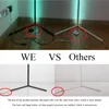 RGB Corner Floor Lamps Modern Nordic Simple LED Rod Lights for Living Room Bedroom Atmosphere Standing Lamp Indoor Light delivery by us air line
