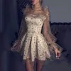 glitter cocktail dress