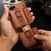 Genuino Naturale Reale di Legno Casse Del Telefono per il iPhone 14 13 12 11 15 Pro Max XR 7 8 SE2020 Custodia protettiva antiurto in legno di bambù