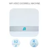 Wi -Fi Doorbell Chime Wireless Indoor Doorbell Extender com seleção de melodia de volume para segurança residencial1