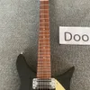 Guitarra eléctrica OEM 6 String, sistema de trémolo amarillo de guitarra negra, entrega gratuita