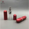 Navio grátis 14 pcs colorido mini perfume caneta recarregável garrafa de pulverização vazio alumínio parfum atomizer buastergod