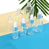 Bouteilles de gouttes en verre transparent bouteilles de parfum d'huile essentielle