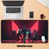 Grandi tappetini in gomma Valorant Gaming Mousepad Tastiera Big Mouse Pad Speed Gamer Accessori Locking Edge XL Otaku Laptop Desk Pad LJ201031