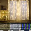 3,5 m Schneeflocke LED-Licht Weihnachtsbaumschmuck Navidad Weihnachtsgeschenk Weihnachtsdekorationen für Zuhause Neujahr 2021 Kerst 201127