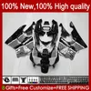 Bodys For HONDA CBR900RR CBR 893RR 900RR 1989 1990 1991 1992 1993 94HC.85 black grey CBR893 CBR 900 893 RR CBR893RR 89 90 91 92 93 Fairing