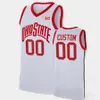 College Basketball Wears NCAA Ohio State Buckeyes College Basketball Jersey cousu 0 Meechie Johnson Jr. 1 Jimmy Sotos 42 Harrison Hookfin 32 E.J. Liddell 22