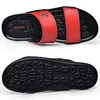 Summer Shoes Sandal High Quality Men Slip On Leather Beach Mens Slippers Platform Black Male Rubber Sandals Shoes V1qS#