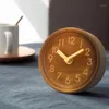 маленькие деревянные столовые часы