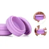 Latest Cool Hamburger Shape Colorful Silicone Seal Storage Stash Case Box Jar Portable Wax Oil Herb Tobacco Pill Bong Smoking Straw Tool DHL