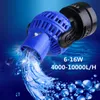 6-18W 220V Aquarium Fish Tank 360 Water Wave Maker Pompe Powerhead Magnet Base Wave Maker pour Aquarium Fish Tank Aquarium Pompe Y200922