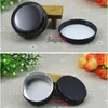 30g Small Aluminum Jar Empty Coffee Bean Packing 30ml Cosmetic Lip Balm Cream Container Black Silver Gold Pink Red Free Shipping