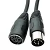 Datorkablar Anslutningar Male till Female 8 Pins DIN Extvention Högtalar Audio Cable Conference System Line Hand In Microphone Line216p