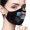 Masque facial imprimé Anti-buée Poussière Boucle d'oreille Valve respiratoire Réglable Masques réutilisables Doux respirant Masques de protection Bouche Couverture ZCGY221