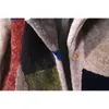 고귀한 진짜 모피 양피 코트 여성 겨울 패션 양모 코트 여성 따뜻한 아웃웨어 패치 워크 양 전단 재킷 201103