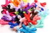40Pcs Mixed Colors Grosgrain Ribbon Baby Girls Small Hair Bows Full lined Hair Clips Barrettes for Infants Newborn and Toddlers LJ201226
