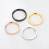 Simplicity thin Couple rings stainless steel Rose gold women ring fashion hip hop jewelry wholesale mens jewelry valentine's gift