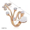 Anneaux 2021 Belles bagues de fiançailles en pierres précieuses Bague en diamant en alliage de luxe Designer Femmes Bijoux Accessoires pour Party Girl5908550