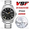 VSF Aqua Terra 150M 15,000 Gauss CAL A8508 Automatic Mens Watch Black Textured Dial Stainless Steel Bracelet 231.10.42.21.01.002 Super Edition Watches Puretime 06
