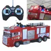 Симуляционный пожар 4CH с музыкой и легкими детскими мальчиками грузовые игрушки подарки RC Engineering дистанционного управления автомобиль 201201
