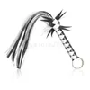 Bondage Leather Slave Master Whip Passeio Crop Bandagem Estranho Estrangeira Ferramenta Flogger Rainha República Reprodução AU987