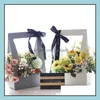 Lunch Boxes&Bags Kitchen Storage & Organization Kitchen, Dining Bar Home Garden Portable Flowers Boxes Paper Flower Basket Florist Fresh Car