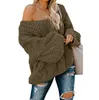 섹시한 새로운 여자 겨울 가을 눈 스웨터 스쿠프 넥 긴 소매 스트라이프 스트라이프 모직 스웨터 풀오버 따뜻한 느슨한 크기 S-2XL 유지
