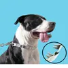 HQ Stainless Steel 38- Adjustable Dog Training Chain Dog-Collar Choke Chain Pinch Collar For Giant dogs LJ201111