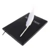 New Death Note Cosplay Notebook & Feather Pen Book Animation Art Writing Journal1