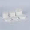 30g 50g 100g white silver collar cosmetic container jars for cream packaging,white tin containers,cream box can salve