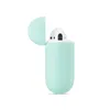 Soft Silicone Headphone Cushions Compatible with AirPods 1 2 Pro 3 Earphone Protective Case with Keychain for Women Men