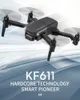 KF611 Drone 4K HD-kamera Professionell Aerial Photography Helikopter 1080p HD Wide Vinkel Kamera WiFi Image Transmission Barngåva 5PC DHL