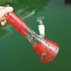 Głębista Szkło Bong Ice Pinch Bongs Proste Perc DAB Platory Oil 18mm Kobiece Rury wodne z miską Difulowe Hoothahs DCB20101