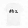 Mode sommar män och kvinnor T-shirts Mans palmer Stylist Angel T-shirt Tee Guillotine Bear Printed Short Sleeve, trunkerade björnar änglar