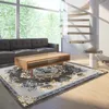 Reese Velvet Korte Fleece Klassieke Europese Chinese stijl Anti slip tapijten Area Tapijt Living Room Slaapkamer Easy Clean Floor Decor 220301