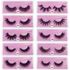 Partihandel Ögonfransar För Makeup Verktyg Naturlig Lång Soft Daily Wear False Eyelash Reusable Fluffy Fake Lashes